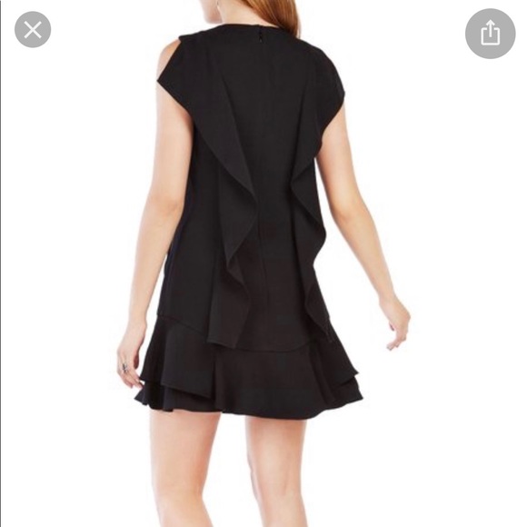 BCBGMaxazria AnneMarie Ruffle Flounce Dress - Picture 2 of 4